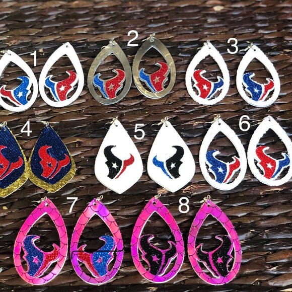 All Things Houston Earrings - Picture 1 of 4